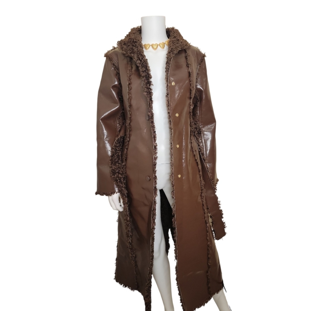 $1198 CULT GAIA Reversible Tili Coat XS - Picture 10 of 14